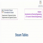 Steam tables