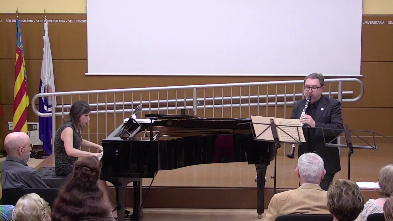 Concierto Dúo Clarinete Piano